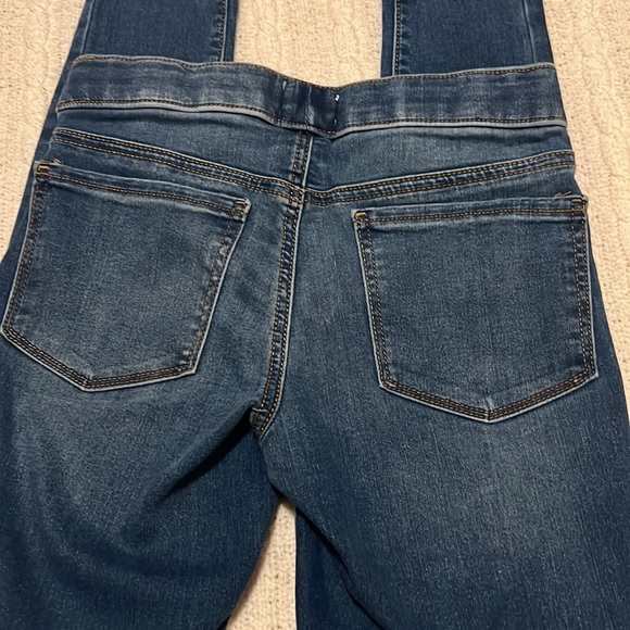 Girls Size 14 SO Denim Whisker Wash Jeggings - Picture 4 of 5